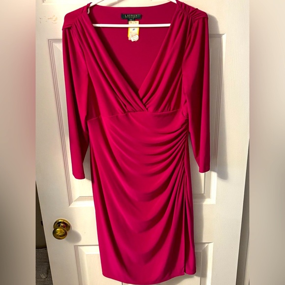 Ralph Lauren Dresses & Skirts - NWT Ralph Lauren Magenta Dress size 10